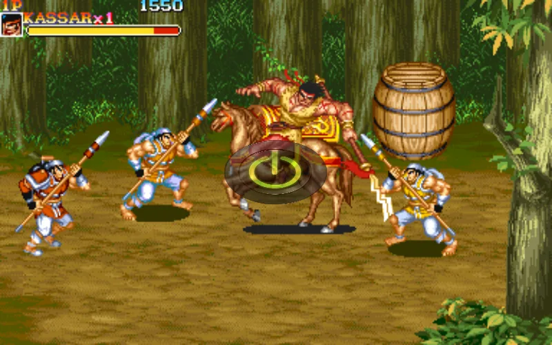 Warriors of Fate — play free on WASM Arcade