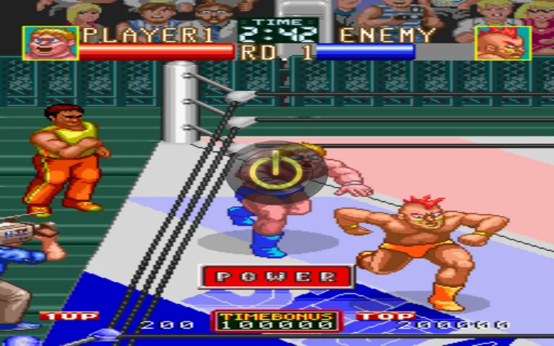 Wrestle War — play free on WASM Arcade